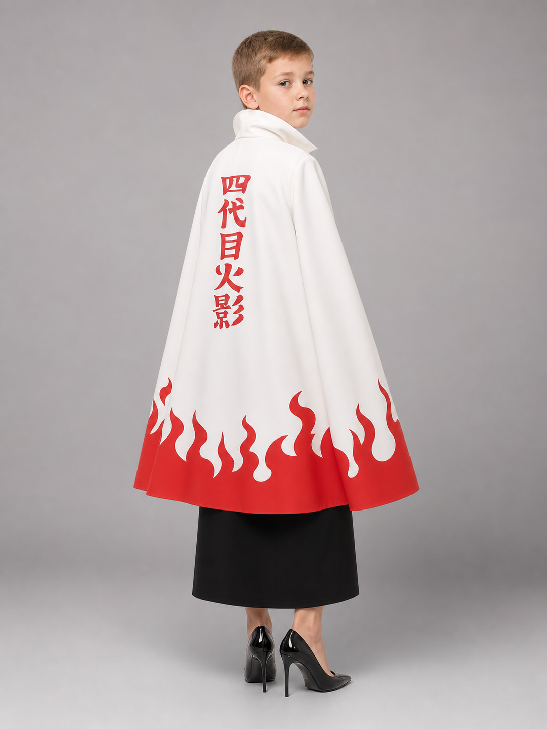 White Carnival Cloak for Ninja Cosplay