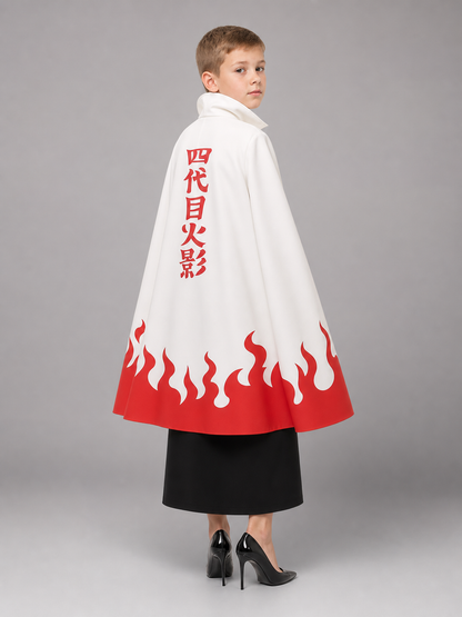 White Carnival Cloak for Ninja Cosplay