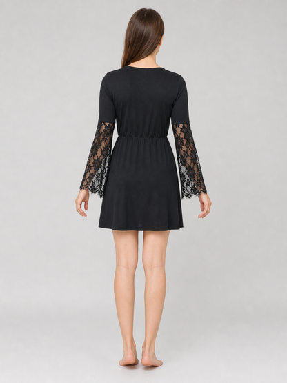 Gothic Halloween Costume with Dress and Accessories