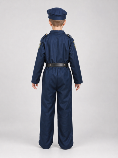 Kids' Police Costume for Cosplay and Parties