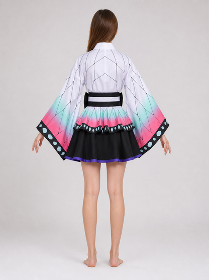 Demon Slayer-Style Cosplay Dress