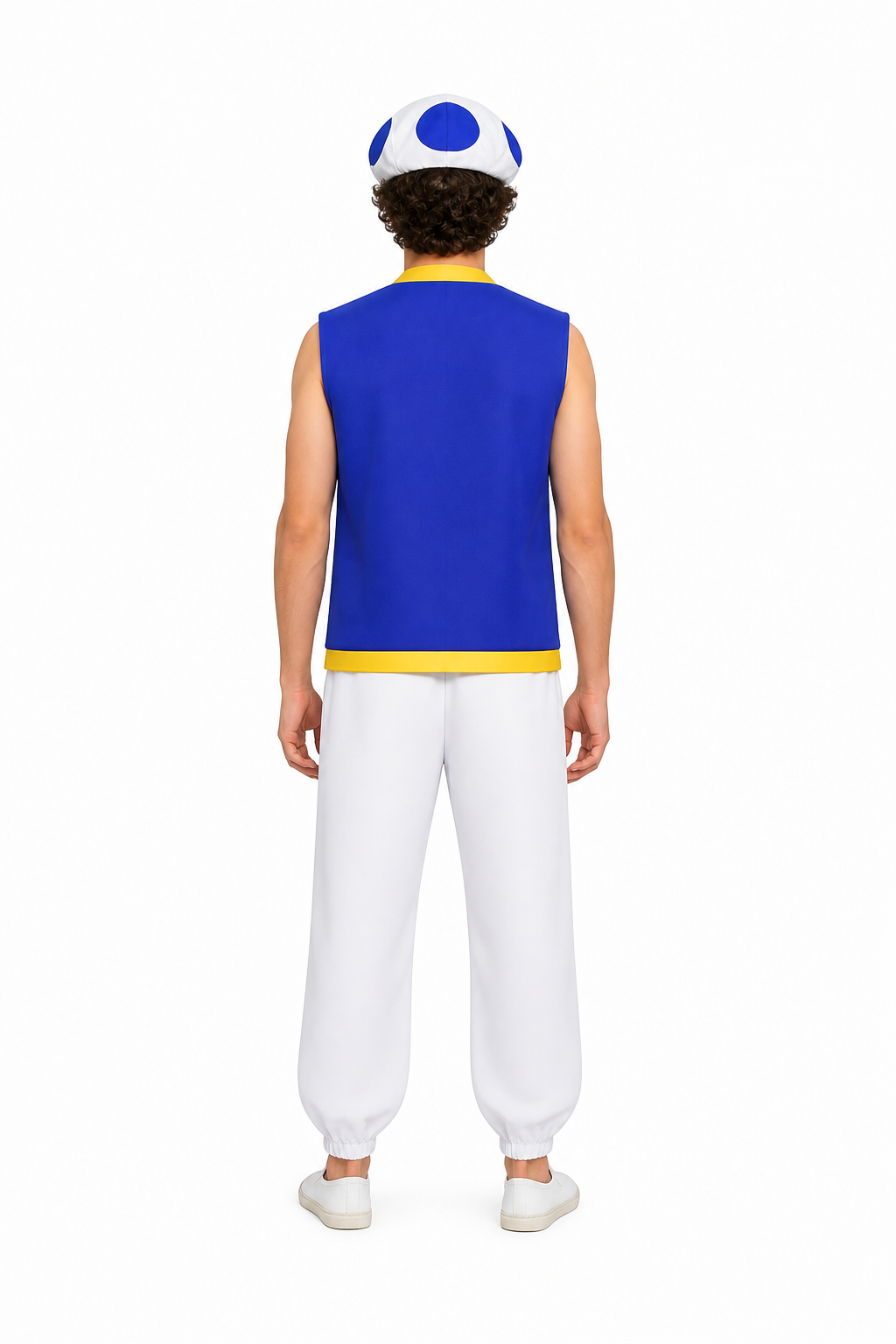 3-Piece Mushroom Character Costume with Hat back view