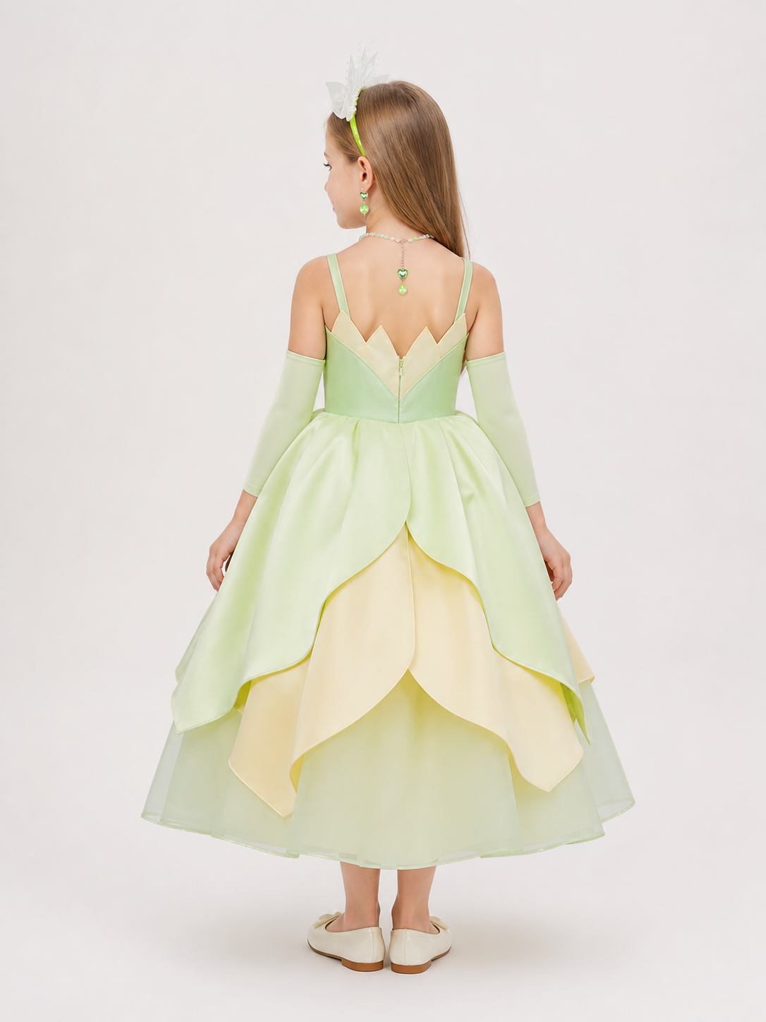 Light Green Princess Costume for Halloween