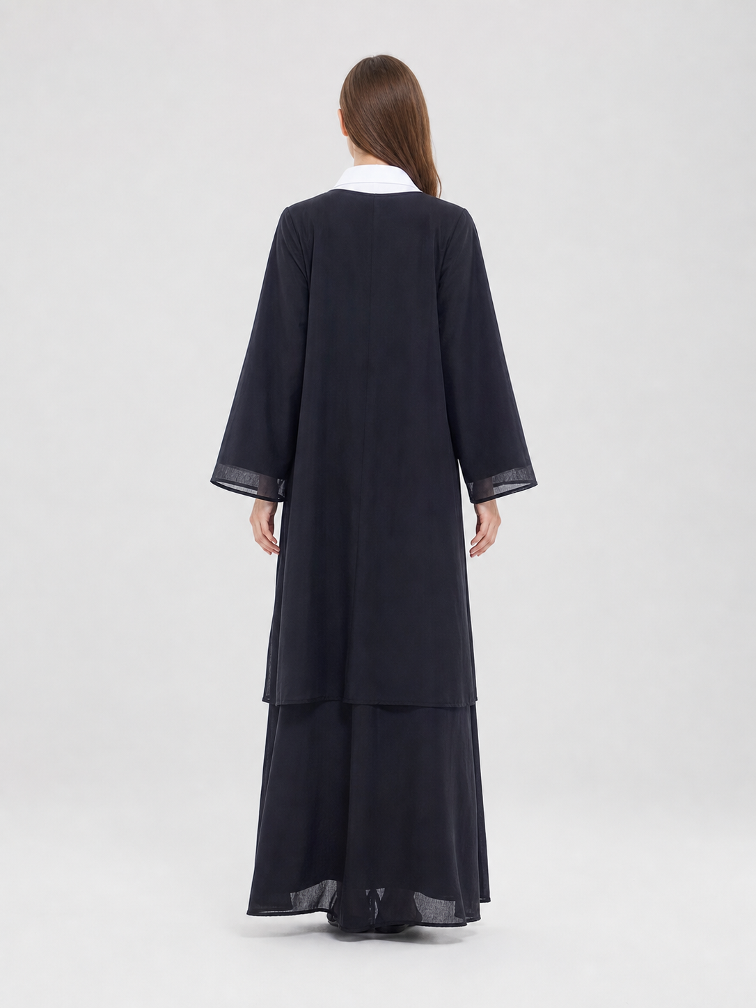 This nun costume is designed for an expressive themed look and is suitable for