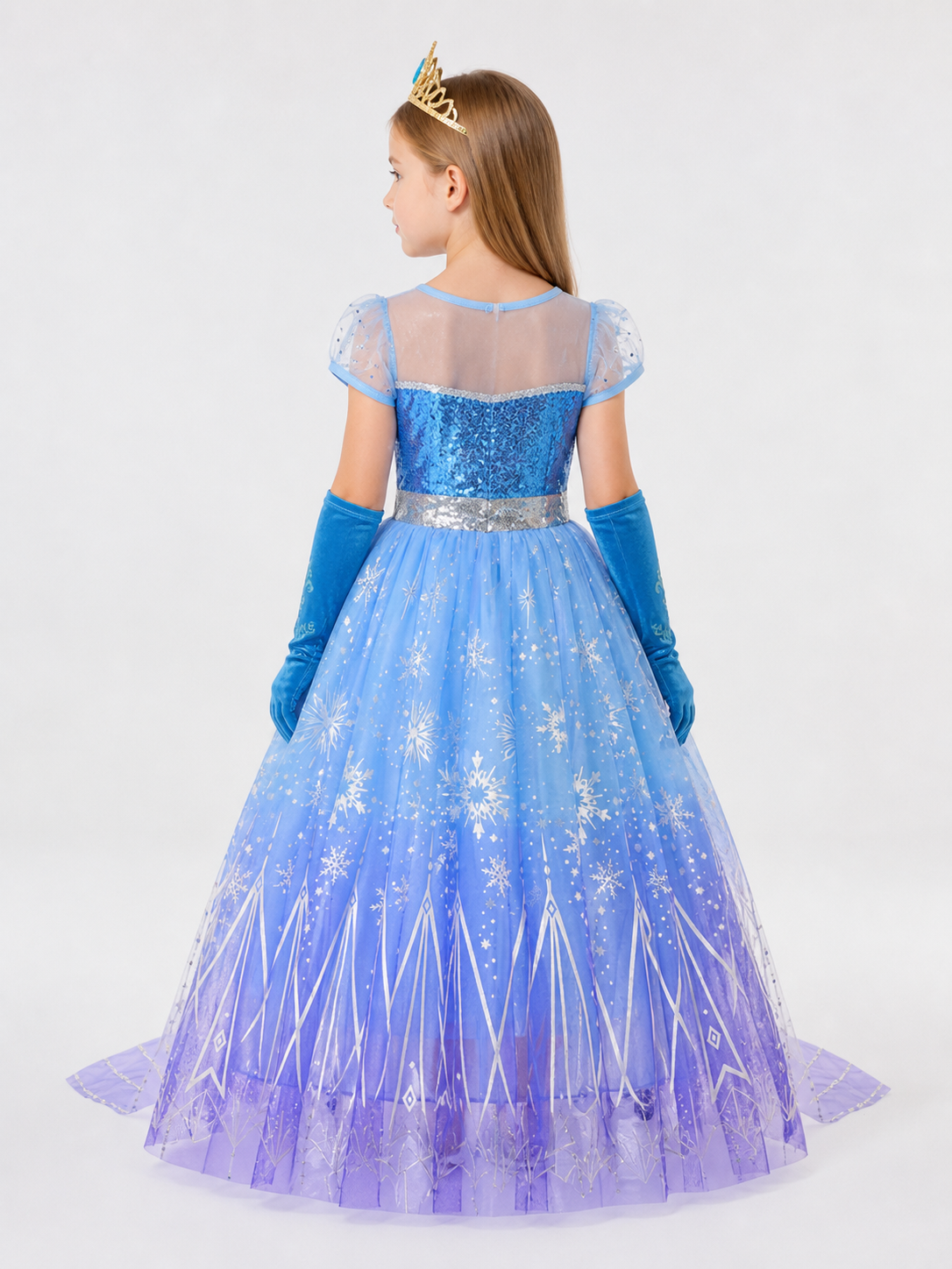 Princess Costume for Halloween and Cosplay back view