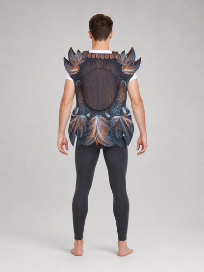 Fantasy clock-themed costume for parties, stage performances, and themed events.