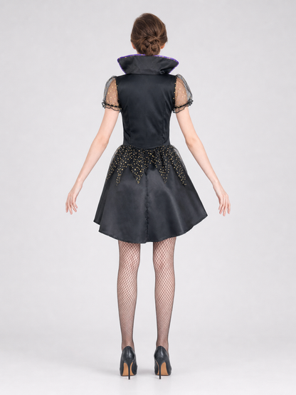 Carnival Costume: Dress and Pointed Hat