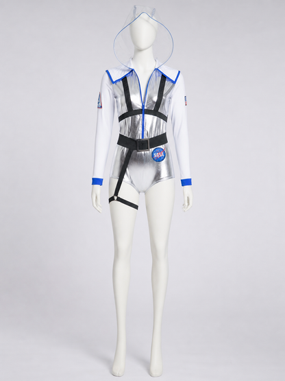 NASA Space Suit, Silver Jumpsuit