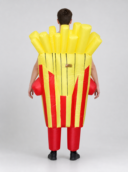 Inflatable French Fries Costume for Parties