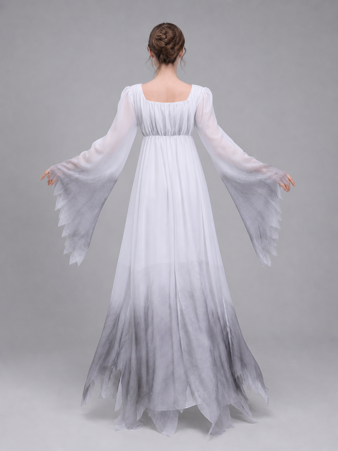 Halloween Cosplay Dress with Wide Sleeves