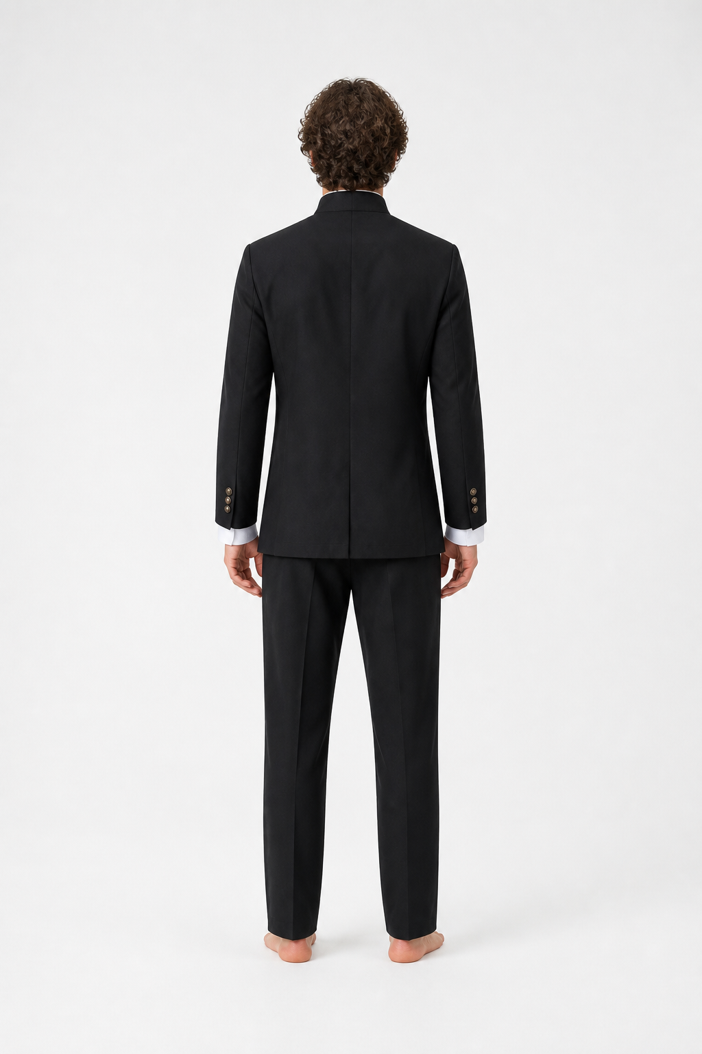 Mob Psycho 100 Cosplay Costume: Jacket, Pants, and Shirt back view