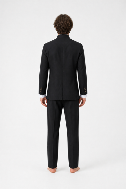Mob Psycho 100 Cosplay Costume: Jacket, Pants, and Shirt back view