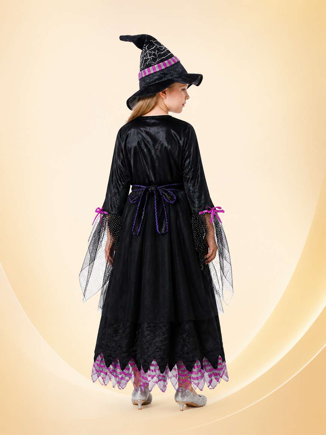 Halloween Witch Costume back view