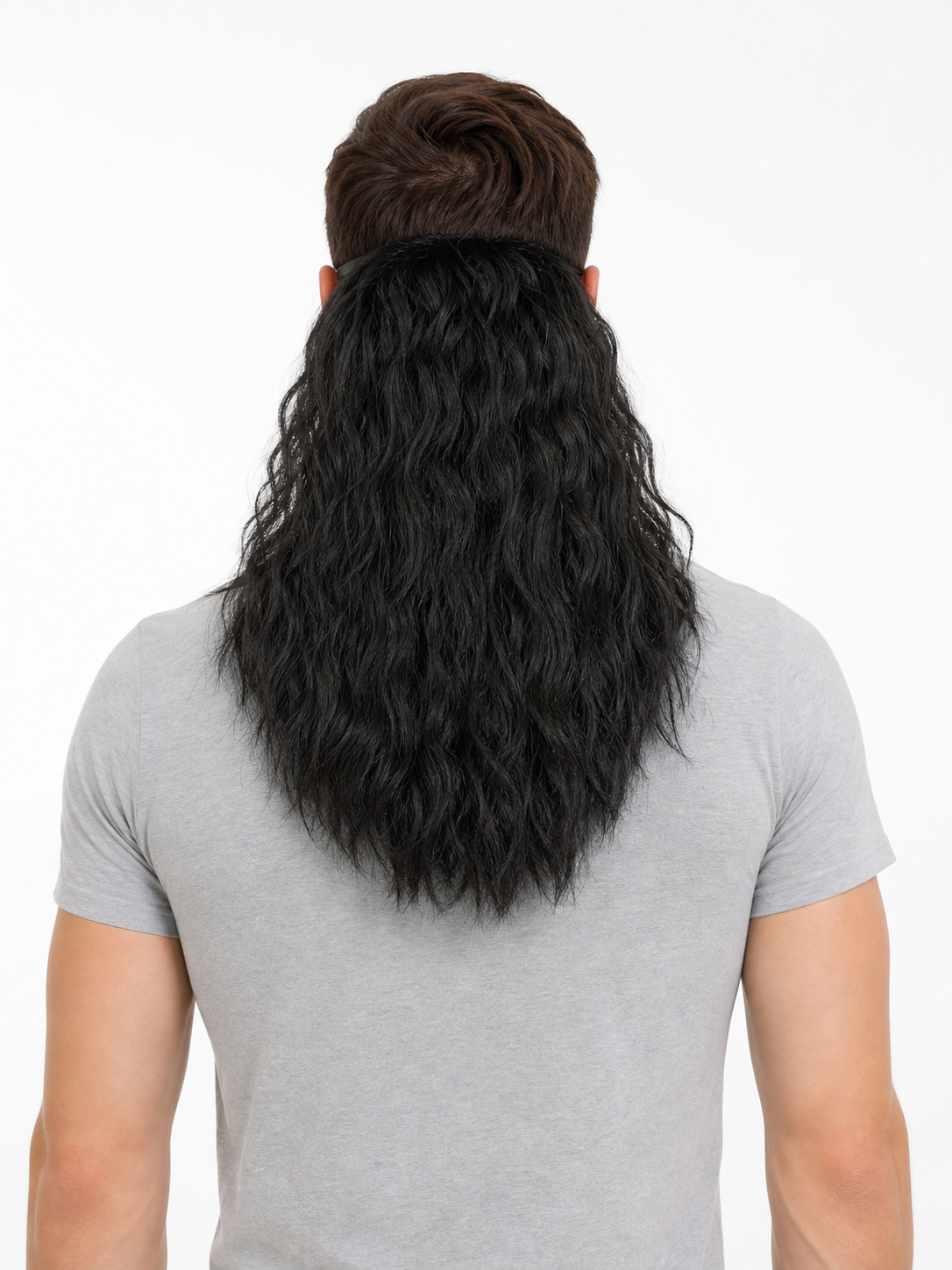 Long Black Punk Wig for Cosplay