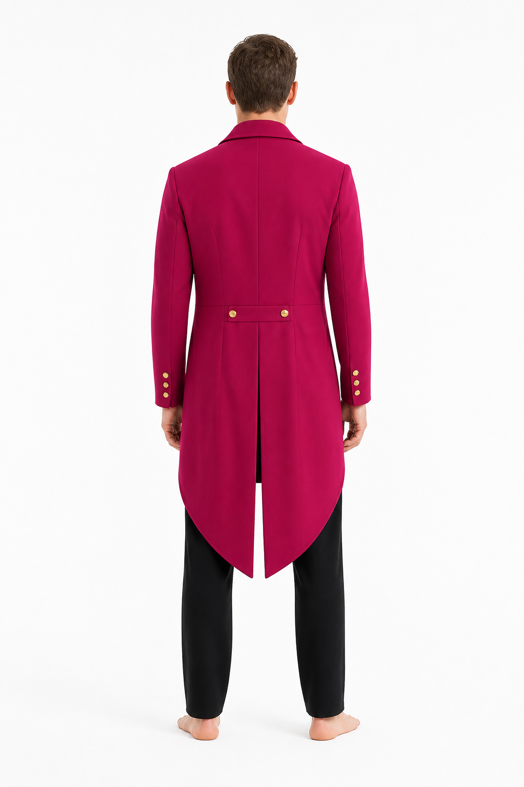 Men's Long Medieval-Style Tailcoat