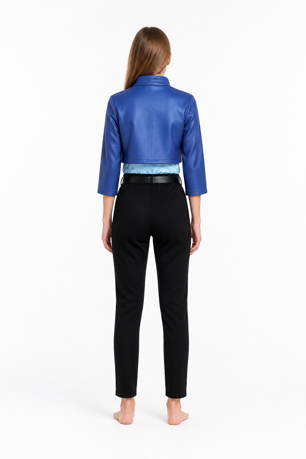 Nick from Zootopia Cosplay Costume: Jacket and Pants back view