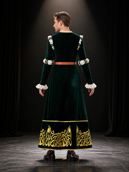 Medieval Princess Dress for Halloween Cosplay back view