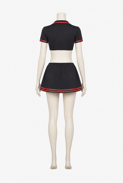 Medical Costume with Skirt and Cap, 2 Pieces