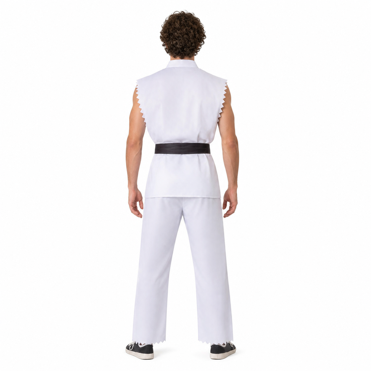 Ken Cosplay Costume, Sleeveless Set back view