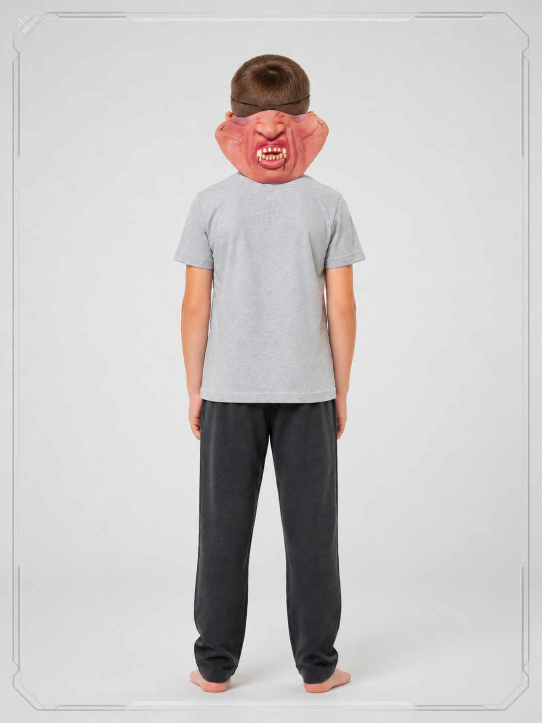 Funny Carnival Mask for Halloween and Cosplay back view