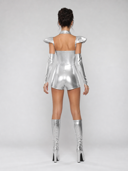 Silver Iron Woodcutter Costume for Cosplay
