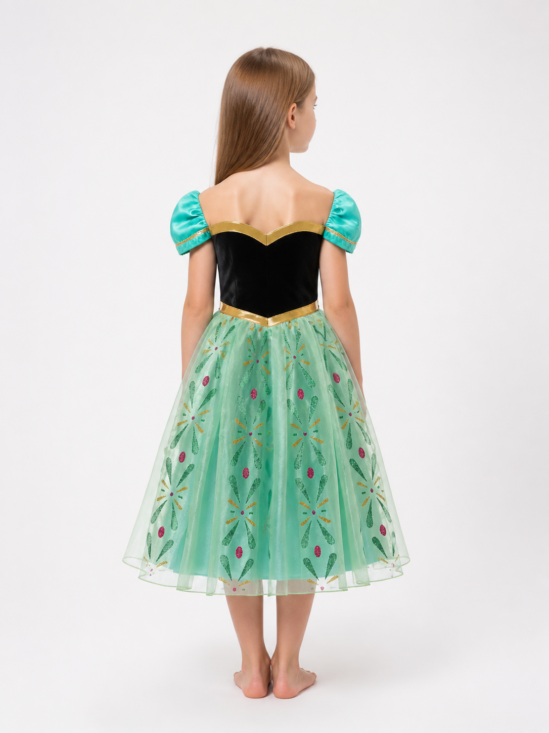 Princess Costume for Halloween Cosplay back view