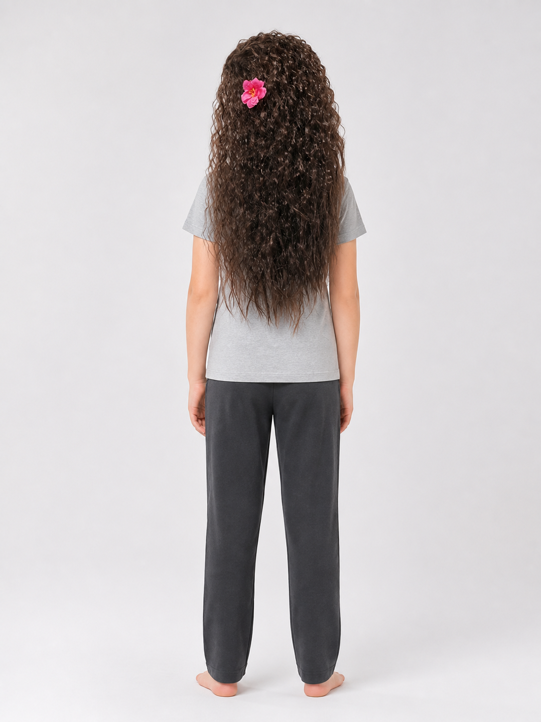 Dark Brown Carnival Wig for Halloween and Cosplay back view