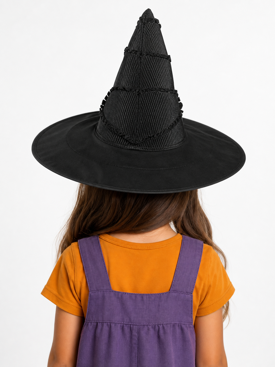 Kids' Black Witch Carnival Hat