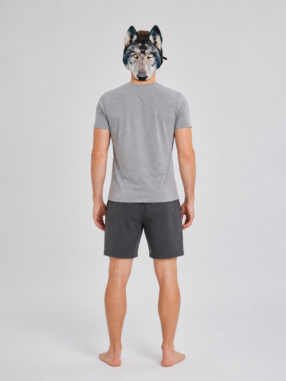 Wolf Carnival Headpiece for Halloween back view