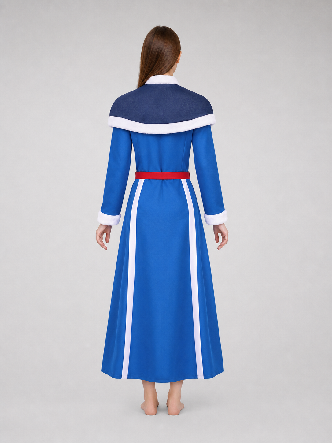 Juvia Lockser Cosplay Costume with Hat and Belt