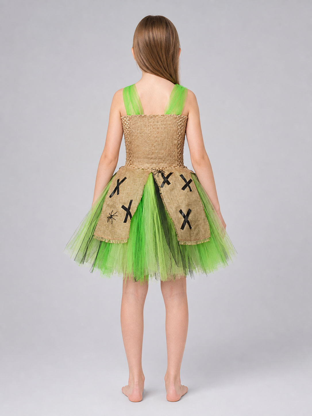 Halloween Costume Dress with Tutu Skirt