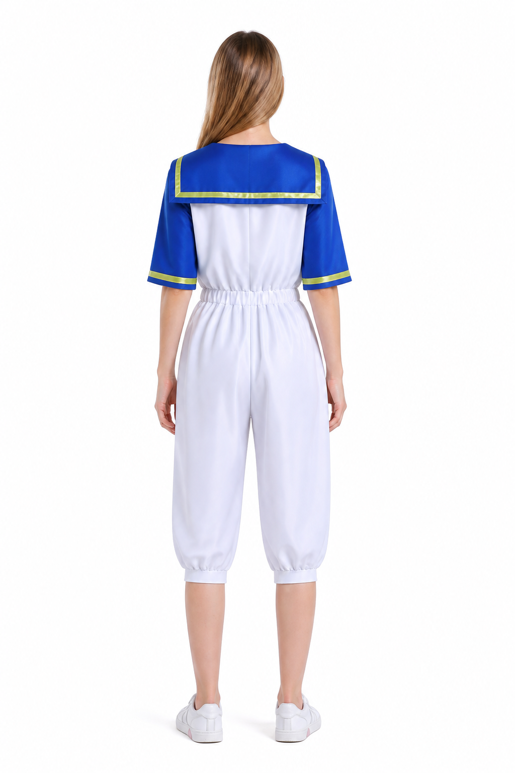 Children’s Donald Duck Jumpsuit with Red Bow Tie back view