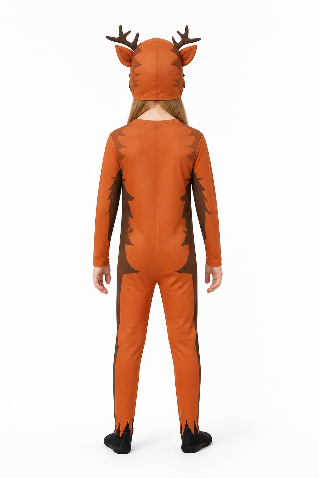 Monster Deer Carnival Costume with Antlers back view