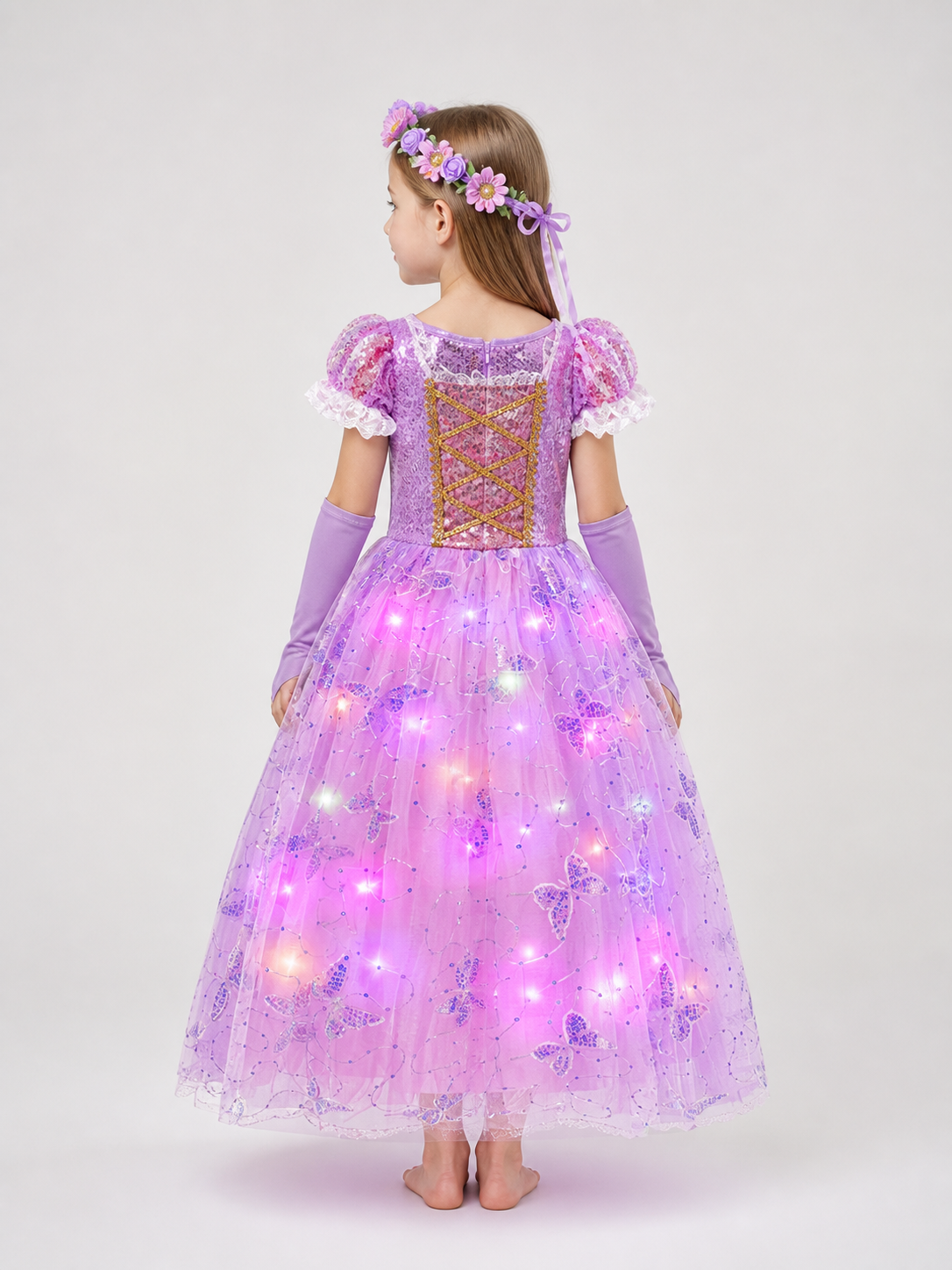 Light-Up Princess Costume for Halloween