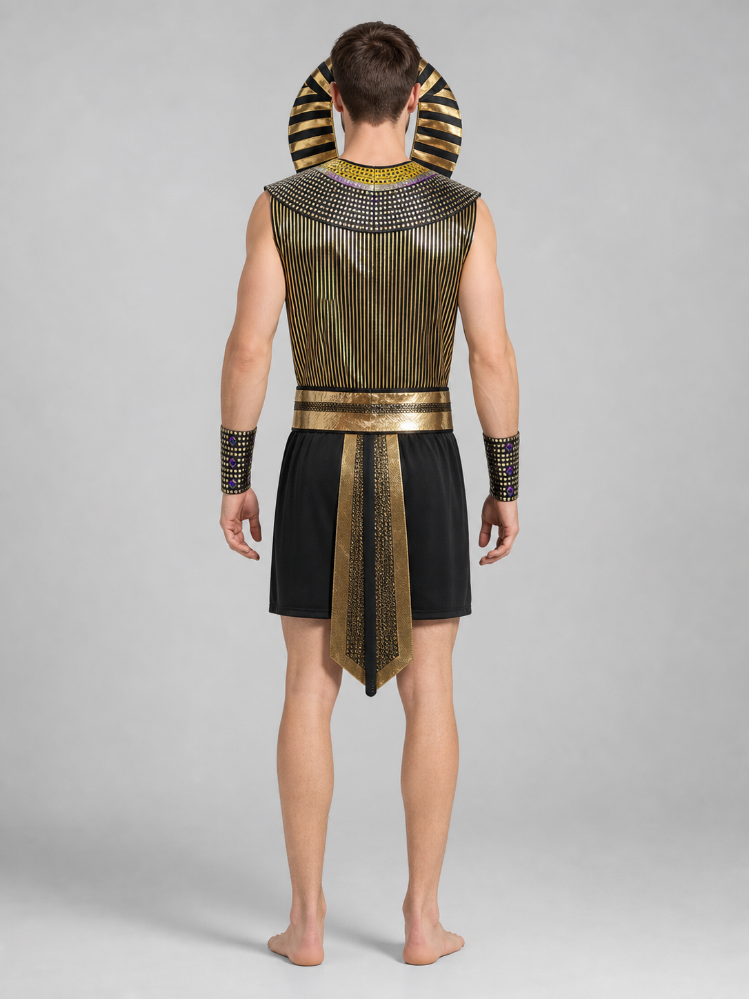 Pharaoh Costume for Carnival, Cosplay, and Stage Performances
