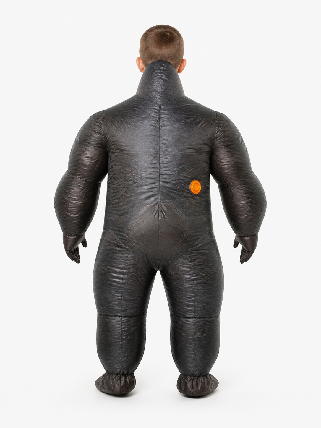 Inflatable Gorilla Costume, Black and Brown, One Size