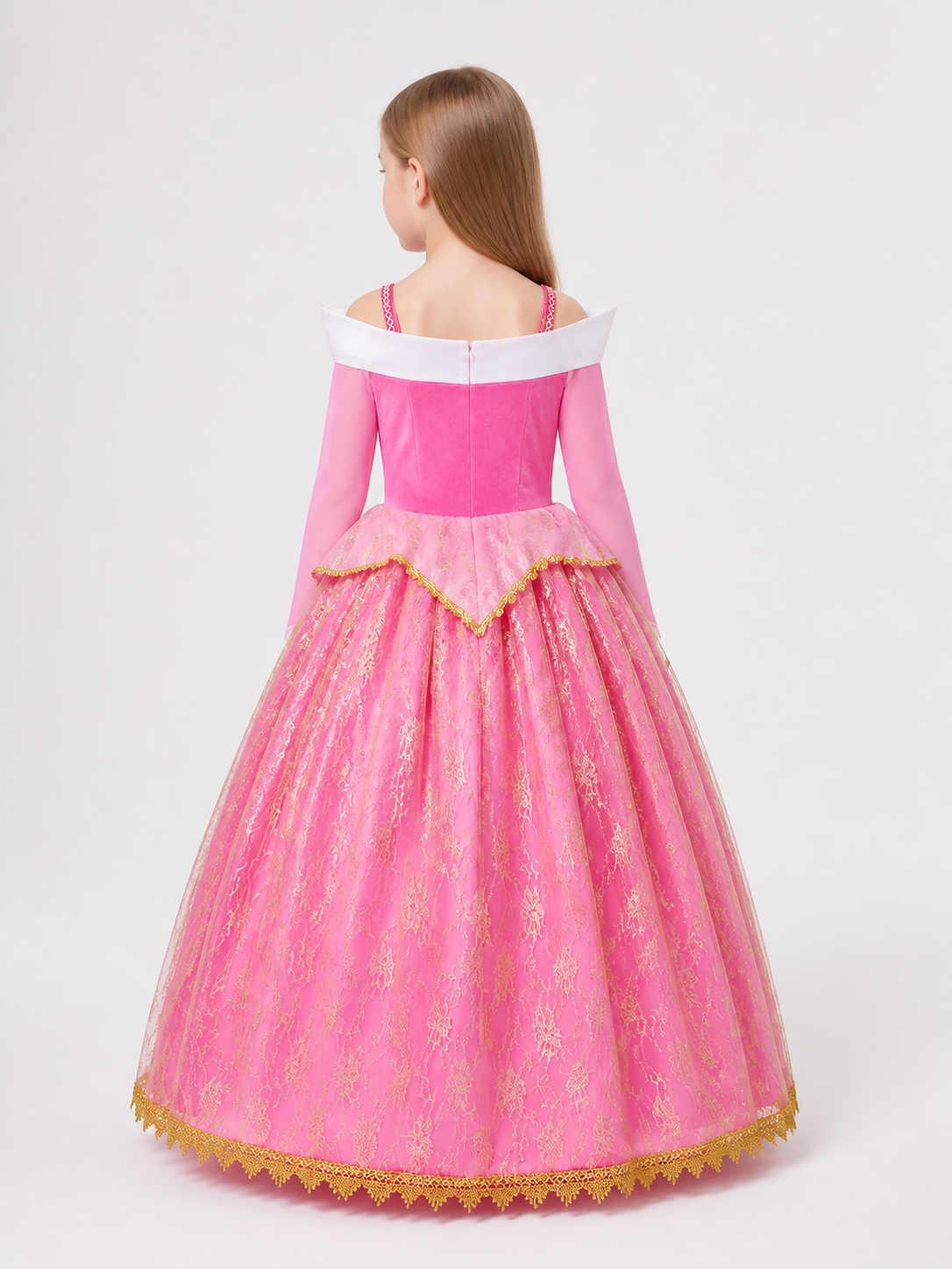 Princess Costume Dress for Halloween and Cosplay back view
