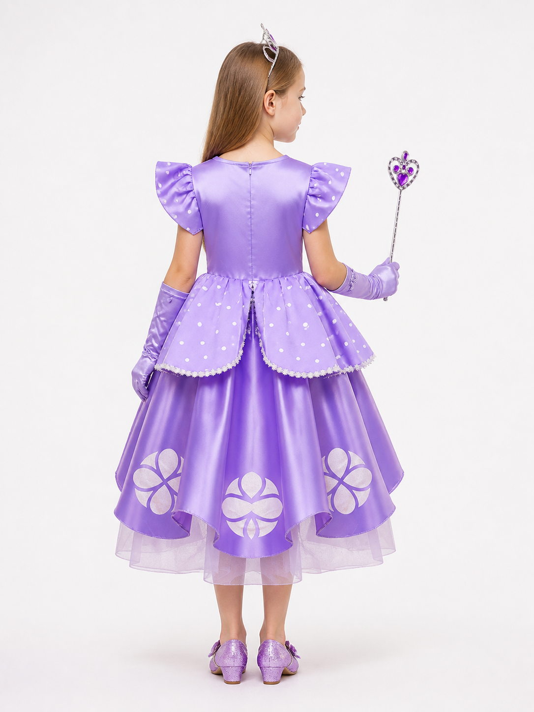 Purple Princess Carnival Costume for Halloween