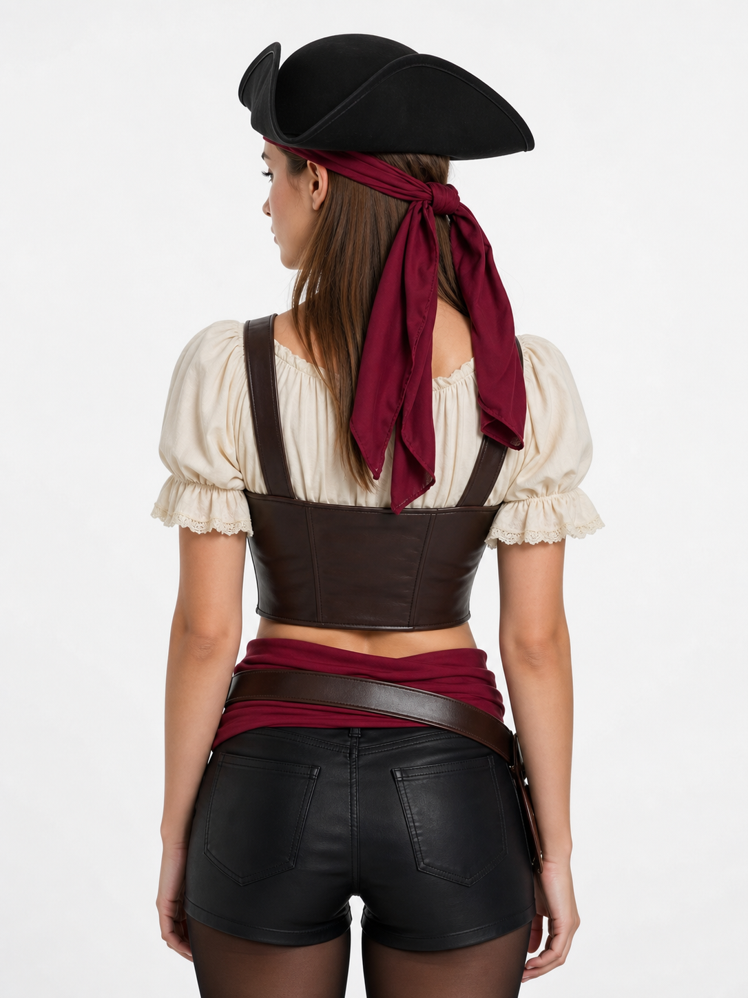 Pirate Costume Hat with Accessories