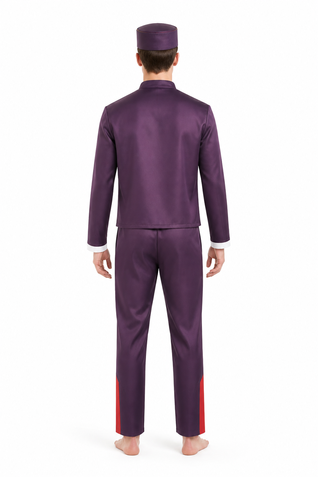 Zero Cosplay Costume Set with Cap back view
