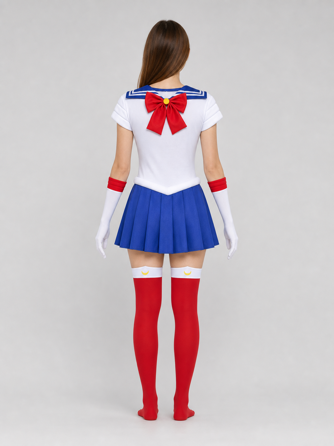 Sailor Moon Cosplay Costume: Top, Skirt, and Accessories