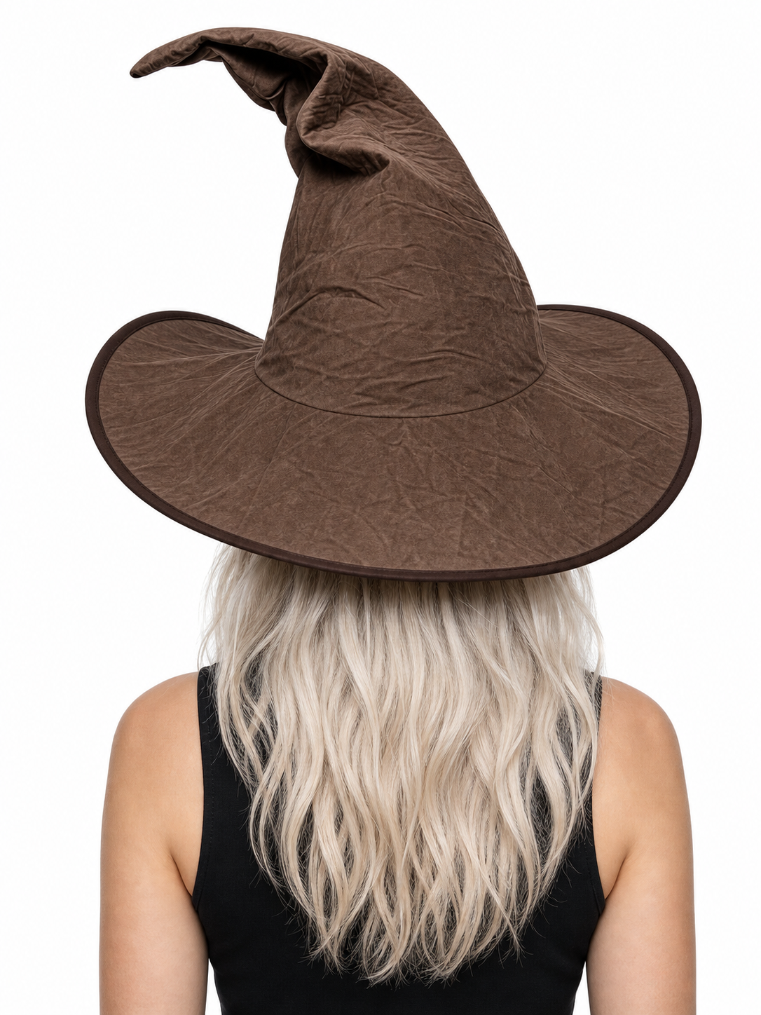 Carnival Witch Hat with Wide Brim