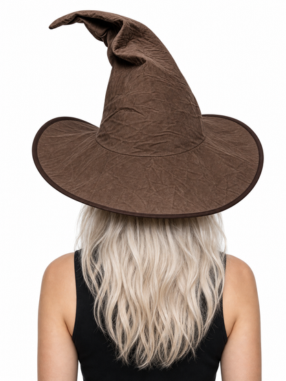 Carnival Witch Hat with Wide Brim