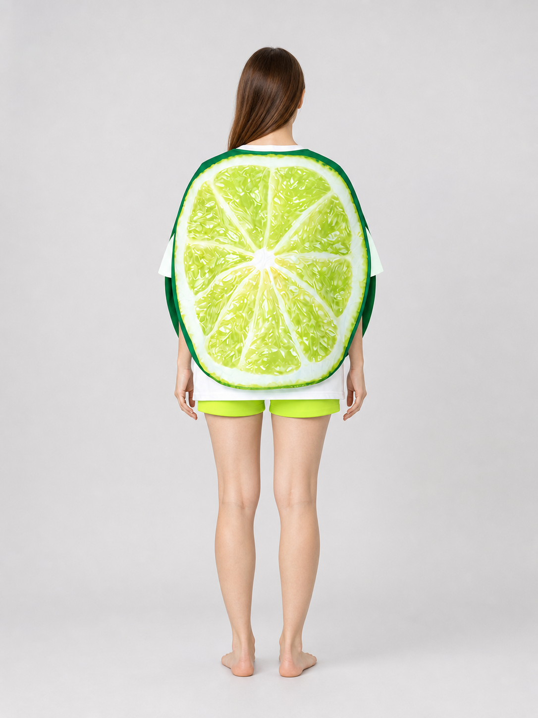 Lime Slice Costume with Hat for Parties