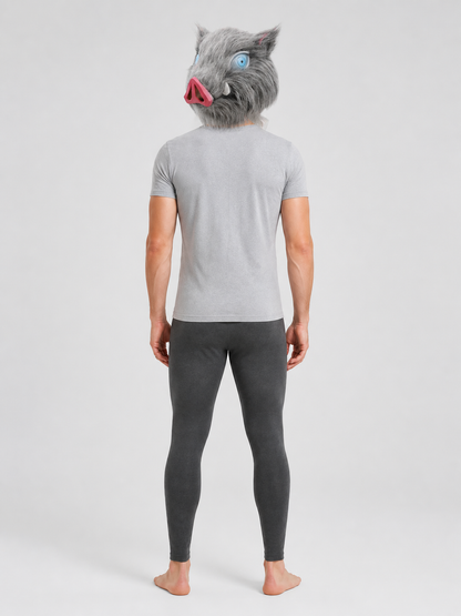 Halloween Pig Costume Headwear back view