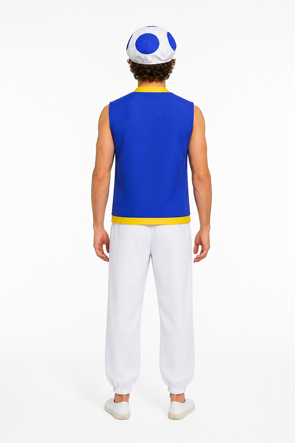 3-Piece Toad Carnival Costume for Cosplay back view