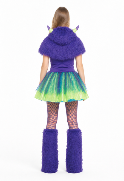 Monster Costume with Horns and a Full Skirt