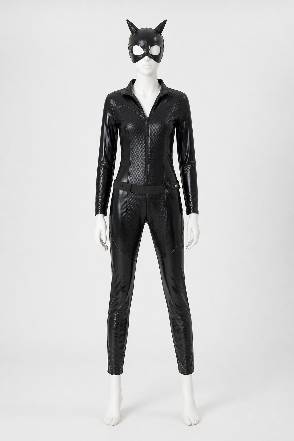 Animal Character Costume, Black Jumpsuit back view