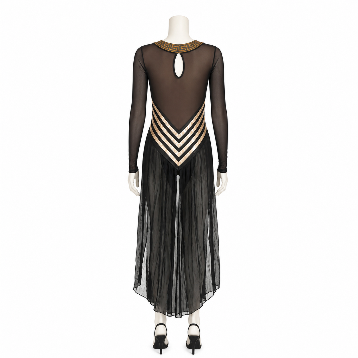 Stage Costume with Long Sleeves and Skirt