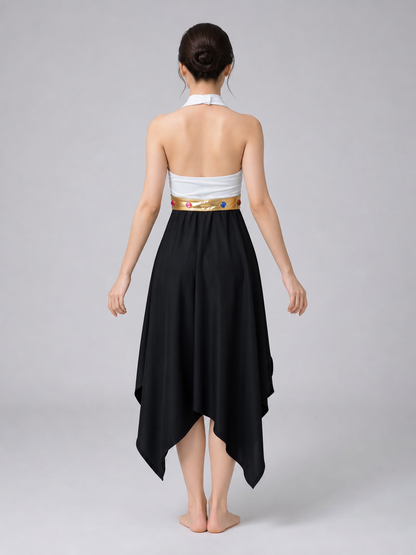Cleopatra Costume with Decorations and Headband